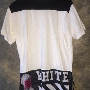 Long line Off white shirt